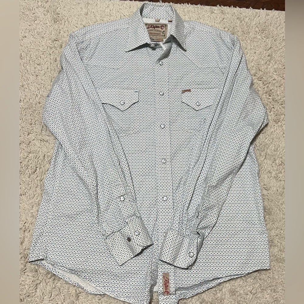 Rafter C ProFlex 45 Patterned Pearl Snap Shirt